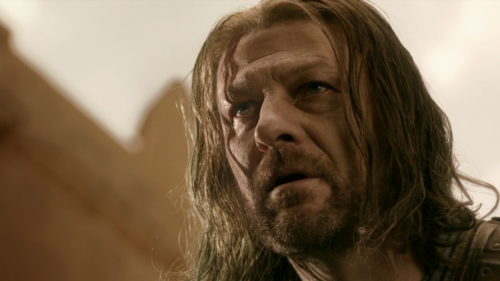 Sean Bean as Lord Eddard Stark - ned-baelor